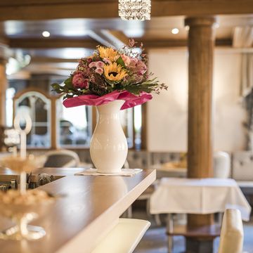 Gemütliche Hotelbar im Funggashof mit stilvoller Einrichtung und einladender Atmosphäre