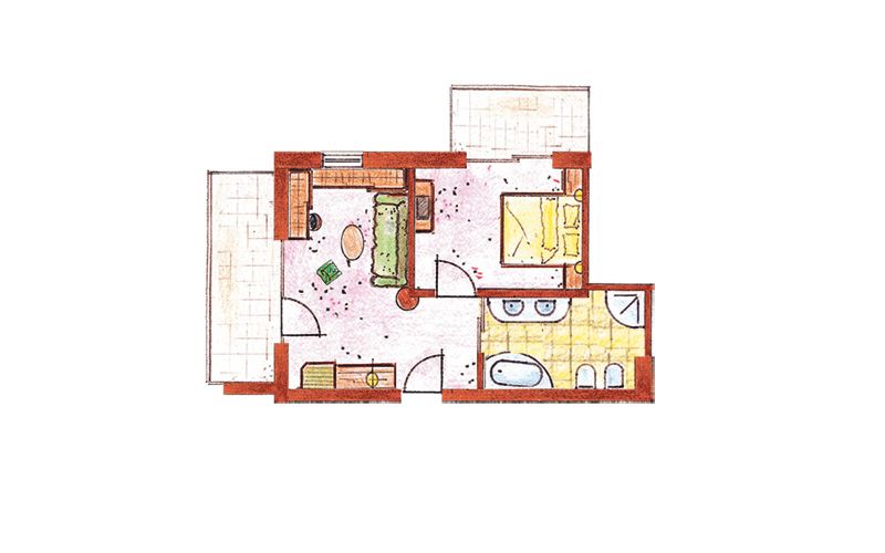 Suite in Naturns - Hotel Funggashof