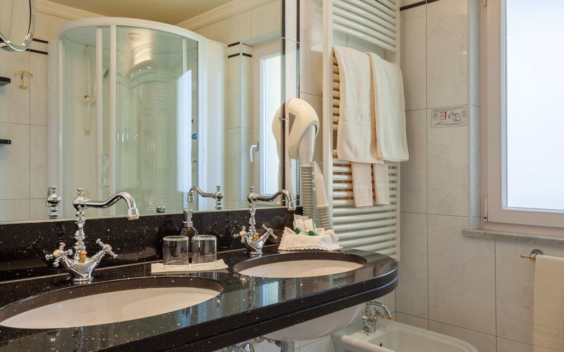 Doppelzimmer Superior im Hotel Funggashof in Südtirol