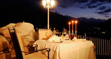Verbringen Sie einen romantischen Abend auf der Panoramaterasse